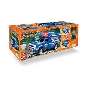    Light And Sound Police Truck Mighty World Toy Toys & Games