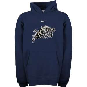  Navy Midshipmen Youth Nike Therma Fit Fleece Hooded 