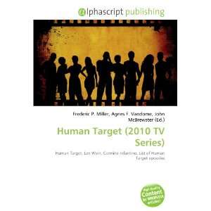  Human Target (2010 TV Series) (9786132792563) Books