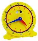   Math Mini Time Telling Manipulative Clock Home School FREE worksheets