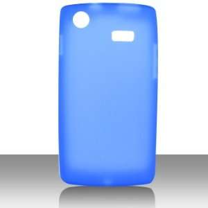  Samsung Captivate I897 Blue soft sillicon skin case 