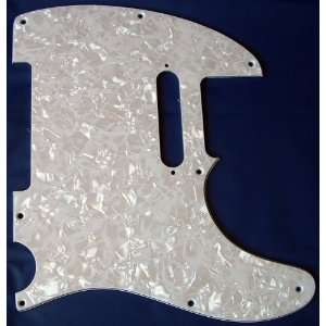   US WHITE PEARLOID PICKGUARD FITS AMERICAN TELECASTER 