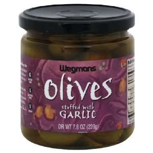  Wgmns Olives, Stuffed with Garlic 7.8 Oz ( Pak of 4 