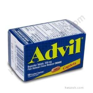  Advil   Ibuprofen (200mg)   50 Tablets Health & Personal 