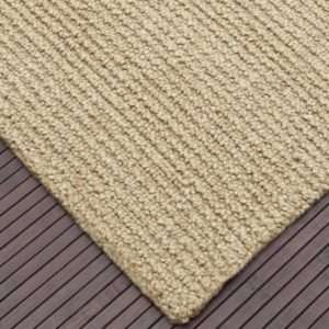 Infinity 4x6 White All Natural Wool Area Rug Carpet New  