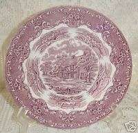 GRINDLEY ENGLISH COUNTRY INNS SALAD PLATES TRANSFWARE  