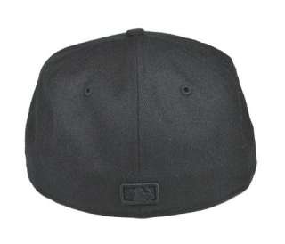   59FIFTY FITTED CAP ATLANTA BRAVES BLACK HAT MLB BASEBALL CAP  