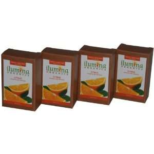  Ilumina Organics Bar Soap, Citrus, 3.5 Ounce Boxes (Pack 
