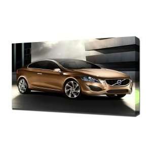 Volvo S60 Concept   Canvas Art   Framed Size 24x36   Ready To Hang