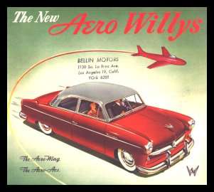 1952 Aero Willys Brochure  Aero Wing, Aero Ace 52  