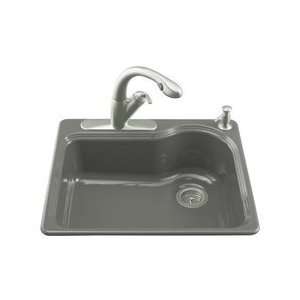  Kohler Meadowland Kitchen Sink   1 Bowl   K5802 4 58