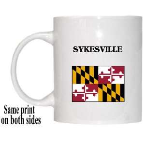    US State Flag   SYKESVILLE, Maryland (MD) Mug 