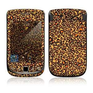  BlackBerry 9800 Torch Skin Decal Sticker   Orange Leopard 