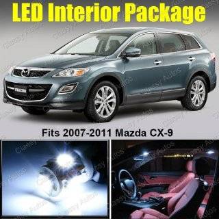 White LED Lights Interior Package Deal Mazda CX 9 (7 Pieces) by Classy 