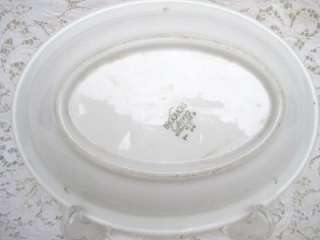 Vintage Syracuse IROQUOIS China Oval Serving Dish  