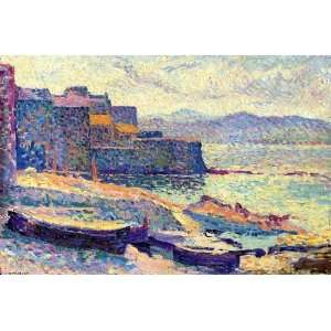 Hand Made Oil Reproduction   Maximilien Luce   24 x 16 inches   The 