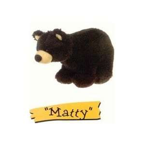  Matty Plush Mini Black Bear by Big Sky Carvers Toys 
