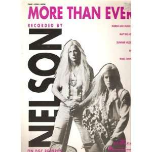  Sheet Music More Than Ever Nelson 151 