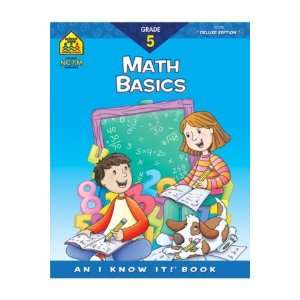  School Zone 2205 Math Basics 5 Workbook Toys & Games
