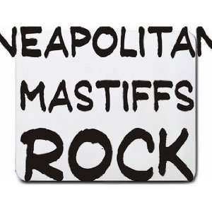  Neapolitan Mastiffs Rock Mousepad