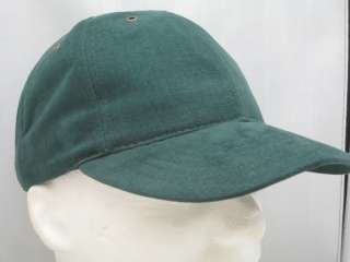 HUNTER GREEN BASEBALL CAP HAT MACDADDY #109  
