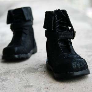 46# Black 1/3 SD DZ LUTS BJD Dollfie Leather Shoe/Boots  