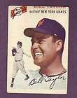 1954 Topps Baseball Bill Taylor Giants #74