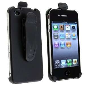  MyBat Black Holster Case With Belt Clip For Apple iPhone 