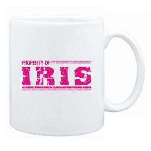  New  Property Of Iris Retro  Mug Name