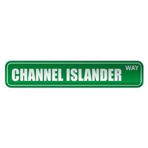   CHANNEL ISLANDER WAY  STREET SIGN COUNTRY GUERNSEY 