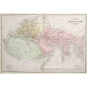  Delamarche Map of the Ancient World (1858) Office 