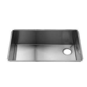 J7 11 x 19.25 Undermount Stainless Steel Single Bowl Kitchen Sink 