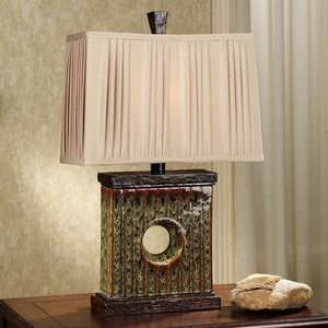 Modern Contemporary Accent Table Lamp Brown Living Room  