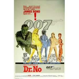  Dr. No James Bond Movie 25x39 Poster