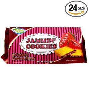 Bora Bay Jammin Cookies with Strawberry Filling, 10 Ounce Packages 