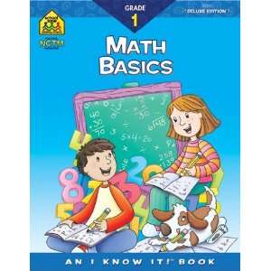  School Zone 2201 Math Basics 1 Workbook Toys & Games