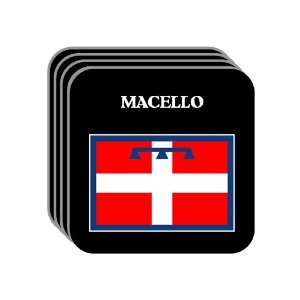   , Piedmont (Piemonte)   MACELLO Set of 4 Mini Mousepad Coasters