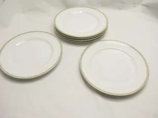 Vintage Set Of Six H&C Selb Bavaria Dinner Plates  