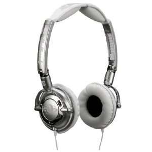  Skull Candy Lowrider Stereo Headphones in Silver 