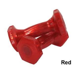  Spri Jelly Bells 2.5lb Weights Pair Red