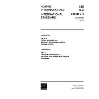 IEC 60598 2 4 Ed. 2.0 b1997, Luminaires   Part 2 Particular 