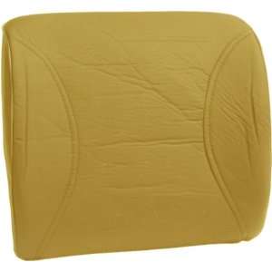 Lumbar Support Leather Back Cushion   Beige Automotive
