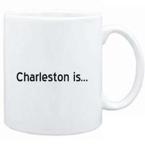 Mug White  Charleston IS  Usa Cities 