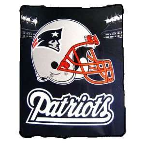 New England Patriots NFL Micro Raschel Throw (Stadium 