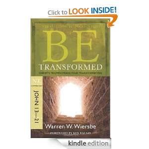 Be Transformed (John 13 21) Christs Triumph Means Your 