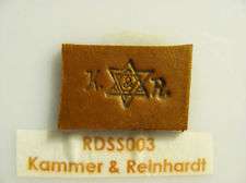 German Kammer Reinhardt K*R Shoe Stamp