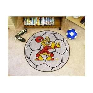   NCAA 29 Round Soccer Ball Area Rug Floor Mat
