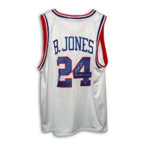  Bobby Jones Philadelphia 76ers Autographed White Throwback 