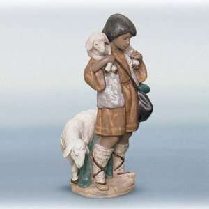  Lladro Shepherd Boy Porcelain Figurine