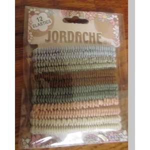  Jordache Pack of 12 Colorful Elastic Pony Tail Rubbers 